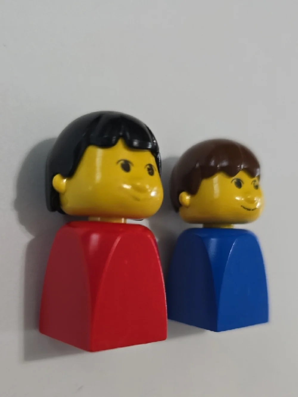 Vintage Lego Basic Figures - Lot of 2, Girl and Boy, 1985